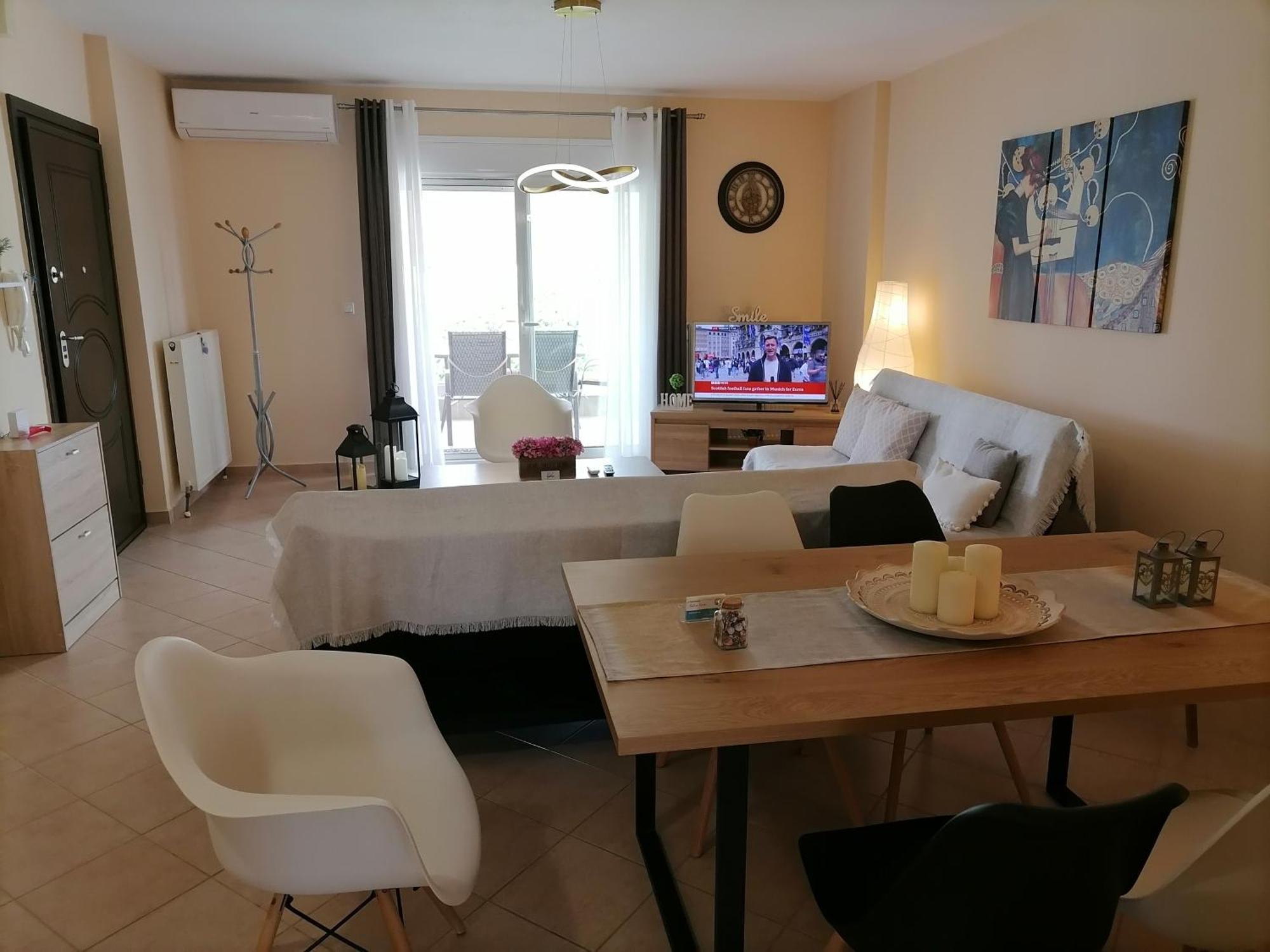 Bella Casa Lägenhet Néa Péramos Exteriör bild