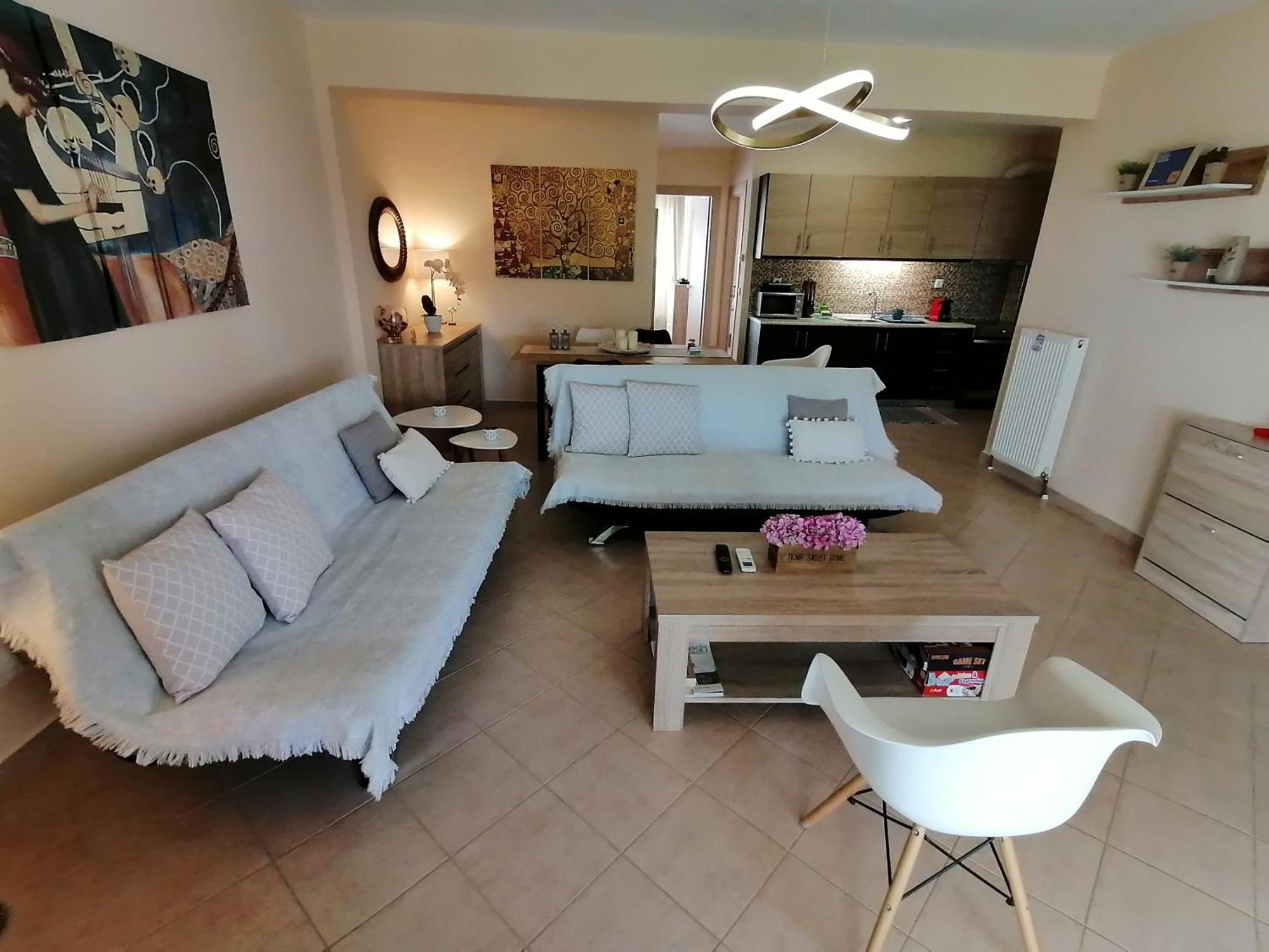Bella Casa Lägenhet Néa Péramos Exteriör bild