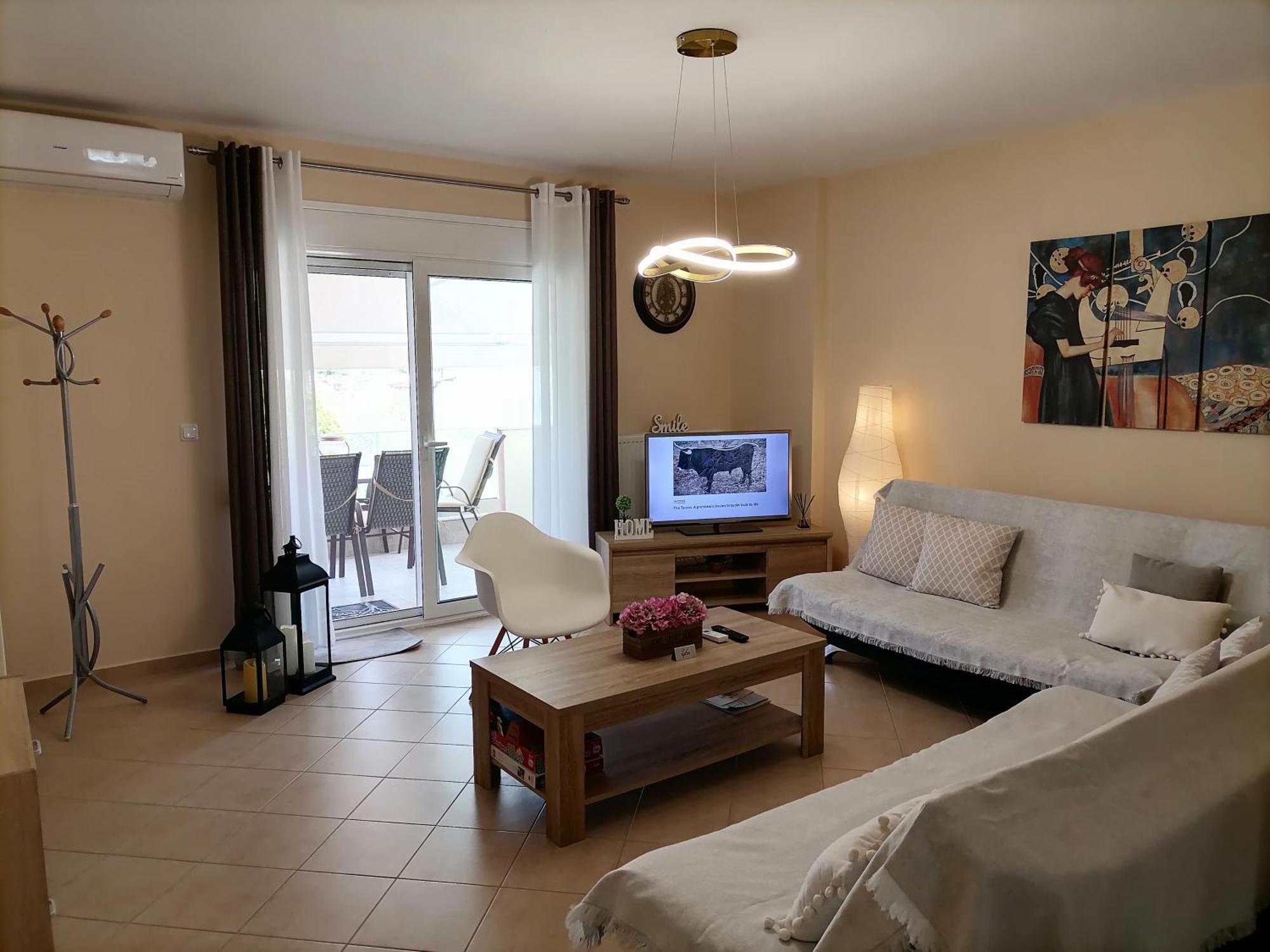 Bella Casa Lägenhet Néa Péramos Exteriör bild